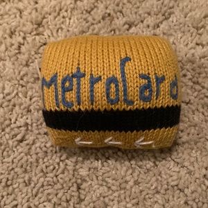 Metro card NYC Estella baby rattle
